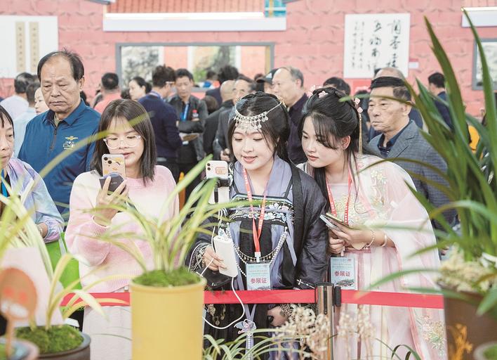 第三十届中国（南靖）兰花博览会开幕